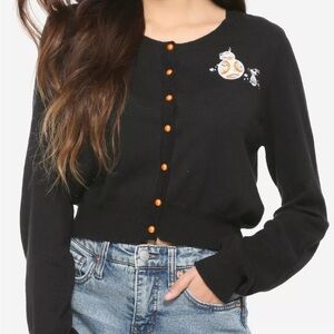Star Wars Her Universe Droids Cardigan Black Medium